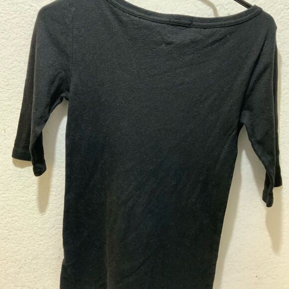 Anthropologie Michael Stars Shine  Top 3/4 Sleeve Shirt Women Size XS/S - Picture 5 of 7